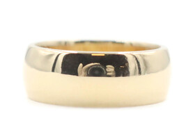 Artcraved 14KT Yellow Gold 6.7mm Wide Classic Wedding Band Ring Size 5 - 6.7g