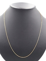Women's Crisscross 14KT Yellow Gold Max Length 24" Toggle Adjustable Necklace 