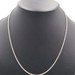 Italy Sterling Silver (925) 2.3mm Thin Classic Rope Chain Necklace 22" - 9.00g