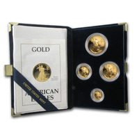 2000 American Eagle  Gold Bullion Proof Set