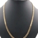 10KT Yellow Gold 5.7mm Wide  Curb Link Chain Necklace 24" - 17.42g by Midas 