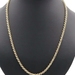 Classic 14KT Yellow Gold 4.2mm Wide High Shine Rope Chain Necklace 24" - 14.85g