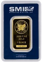 Sunshine Minting Inc 1 OZ Gold Bar