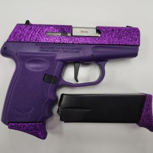 Sccy DVG-1 Semi Auto Pistol 9mm Purple Glitter 
