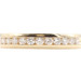 Channel-Set 0.55 ctw Round Diamond 3.8mm Thin 14KT Yellow Gold Wedding Band Ring