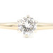 Solitaire 0.49 Ctw Round Diamond 14KT Yellow Gold Engagement Ring by Everwed