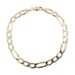 Italy 10KT Yellow Gold 7.3mm Classic Figaro Chain Bracelet 9 3/4" PGDA 11.17g