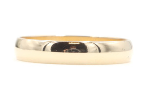 Classic 14KT Yellow Gold 4mm High Shine Wedding Band Ring Size 10 by AJR - 2.63g