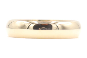 Classic High Shine 14KT Yellow Gold 5mm Wedding Band Ring Size 10.5 by TW - 4.8g