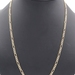 Classic 14KT Yellow Gold 4mm High Shine Figaro Chain Necklace 24" - 8.59g