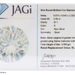 0.62 ctw Round Brilliant Cut Diamonds SI-1 K Very Good Cut Loose Diamond JAGi