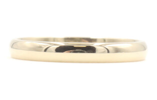 Classic Estate 10KT Yellow Gold 3mm Wedding Band Ring Size 10 by Camelot - 2.66g