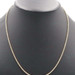 Classic 14KT Yellow Gold 2.3mm Wide High Shine Rope Chain Necklace 21.5" 10.2g