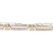 1.70 ctw Round Diamond Two Tone 7.5" 14KT Gold Estate Womens Tennis Bracelet 13g