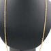 Heavy Opera-Length 14KT Yellow Gold 3.7mm Classic Rope Chain Necklace 31" 31.03g