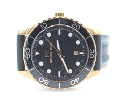 Michael Kors Runway Sport Women's Black Silicone Strap Watch Model: MK 6852