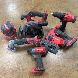 Craftsman 6 Piece 20V Lithium Ion Combo Kit