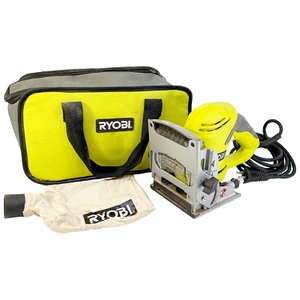Ryobi JM82G 6 Amp Corded AC Biscuit Joiner with Dust Collector and Bag