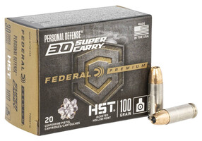 Federal Premium Personal Defense 30 Super Carry Ammo 100 Grain Federal HST Jacke