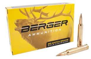 Berger .300 Win Mag Ammunition 20 Rounds 168 Grain Classic Hunter Hybrid Project