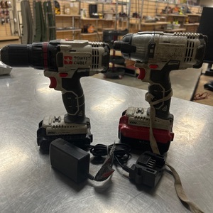 Porter Cable 20V Lithium Ion Drill/Impact Driver Combo Kit