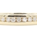 Classic 1/4 TW Round Diamond 10KT Yellow Gold 4.3mm Channel Wedding Band GLR