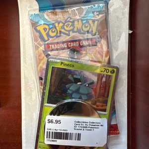 Pokemon Scarlet & Violet Temporal Forces Checklane Blister _ Carvanha