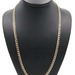 Classic Diamond-Cut 10KT Yellow Gold 5.3mm Curb Link Necklace by GS 24" - 9.20g