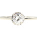 Women's 0.60 ctw Round Diamond Solitaire Hidden Halo 14KT Gold Engagement Ring