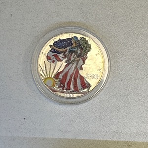 Colored Silver Eagle 1 OZ Rounds