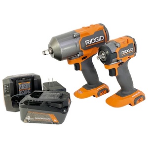 RIDGID R86212 1/2 in. High-Torque Impact & R872071 3/8 in. Impact Wrench Combo