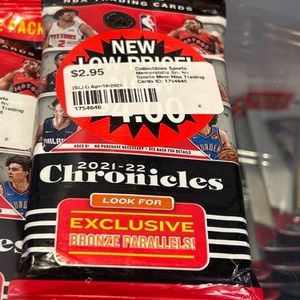 Panini Chronicles 15 Card Cello Pack