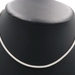 Italy Sterling Silver (925) 2.5mm Round Bismark Chain Necklace 16" - 7.51 Grams