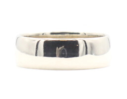 Classic 14KT White Gold 7.1mm Wide High Shine Wedding Band Ring 6.4g Size 10 