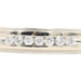 Channel-Set 0.28 Ctw Round Diamond 10KT Yellow Gold Milgrain Wedding Band Ring