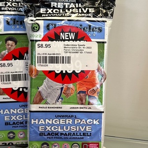 2022 Panini Chronicles Draft Picks Hanger Pack