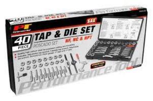 PERFORMANCE TOOL W4002DB / TAP & DIE SET