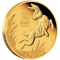 Year of the Rabbit 2023 $15 1/10 OZ Gold Coin