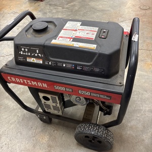 Craftsman 6250 starting watt generator