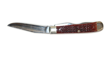 6254 Case XX Red Bone Hobo Trapper