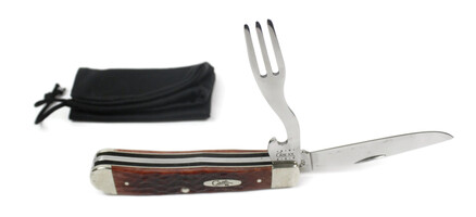 6254 Case XX Red Bone Hobo Trapper