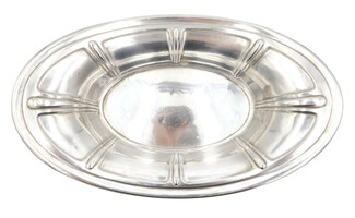 Sterling Silver Vegetable Bread Dish by  R Wallace & Sons 10 3/4" - 2635 - 174g