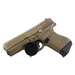 Glock 43 Battleworn Bronze Distressed Flag 9mm Semi-Automatic Pistol 