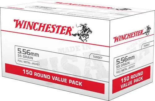 Winchester USA RIFLE, 5.56x45mm NATO, 55 grain, Full Metal Jacket