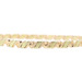 Women's 18KT Rose & Green Gold (750) Fancy Two-Tone Twisted Bangle Bracelet 8"