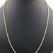 Classic 10KT Yellow Gold 2.8mm Wide High Shine Rope Chain Necklace 24" - 3.15g