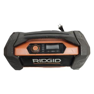 Ridgid R84087 18V Lithium Ion Cordless / Corded Jobsite Radio with Bluetooth