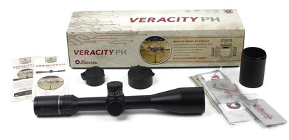 Burris Veracity PH 200200 4-20x 5mm Rifle Scope in Box w Sunshade Covers Inserts