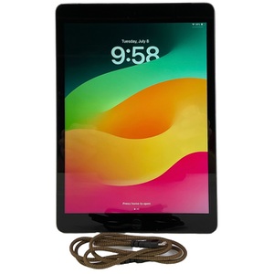 Apple iPad (9th Gen) MK663LL/A 64GB Tablet With Power Supply, Space Gray