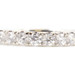 1.10 ctw Round Cut Lab Grown Diamond 14KT White Gold 3.2mm 12 Stone Band Ring 